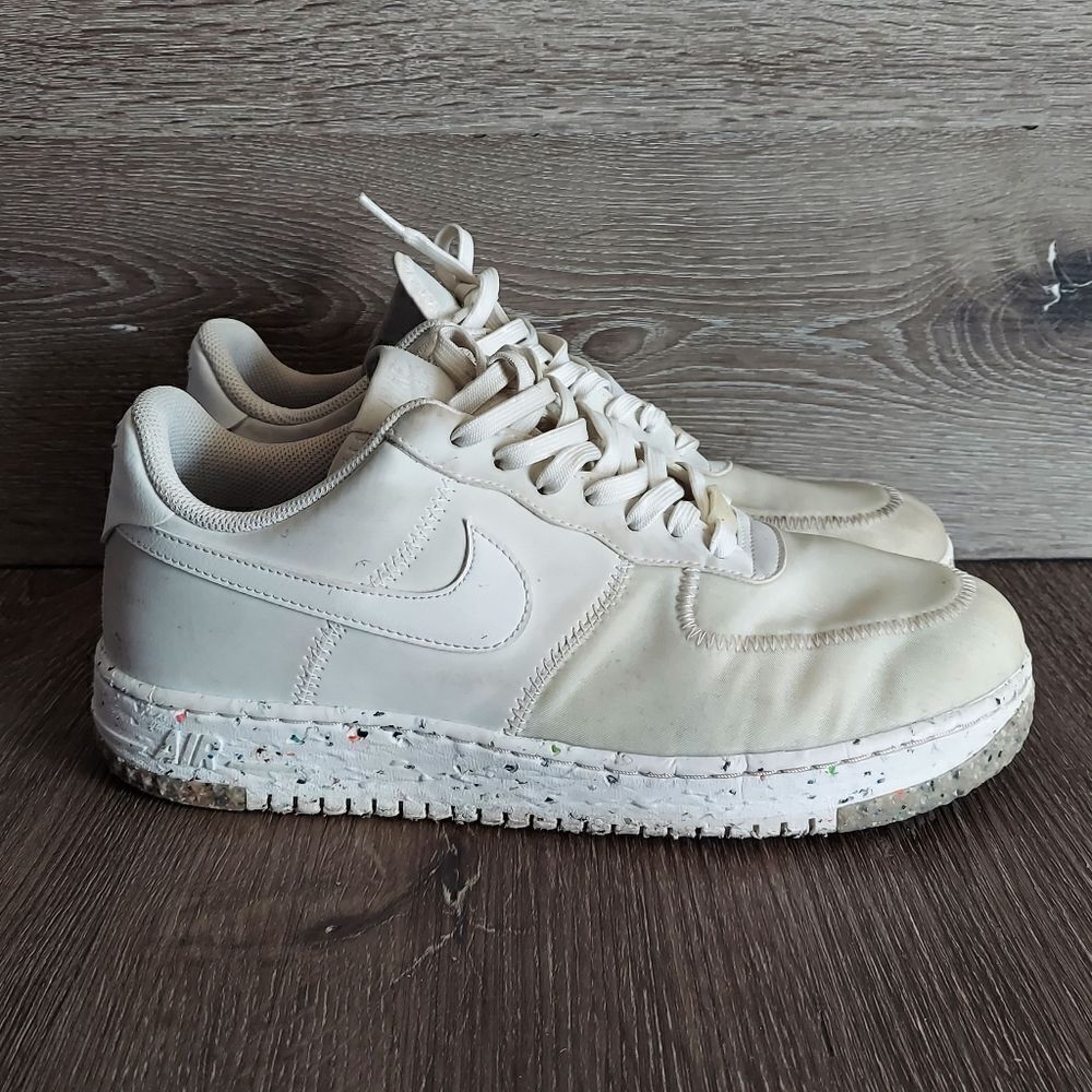 Nike Air Force 1 Low Crater Summit White CZ1524-100 Size 9.5
